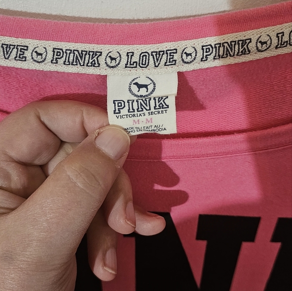 V.S.Pink lightweight sweatshirt - Picture 8 of 9